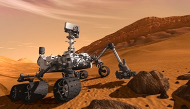 Lunar Lander on the Moon
